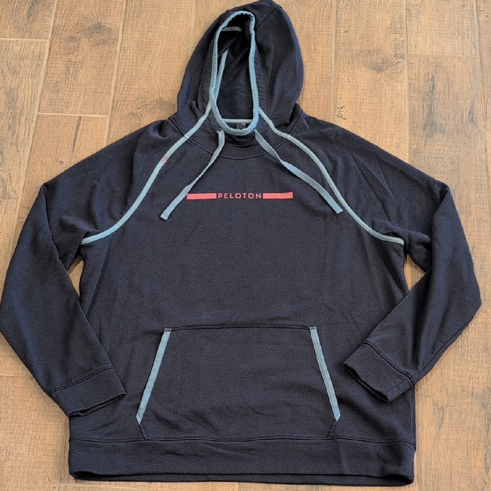 NWOT Peloton x Rhone Pullover Hoodie Navy Size XXL